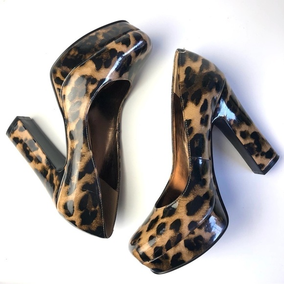 Nine West 90’s Melicia Tortoise Platform Pump - Picture 9 of 16